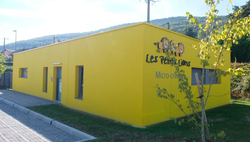 La crèche, Les Petits Lions, à Grésy-sur-Aix est située dans un cadre attrayant et dispose d'accompagnants aguerris.
