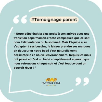Témoignage 1 Témoignage 1